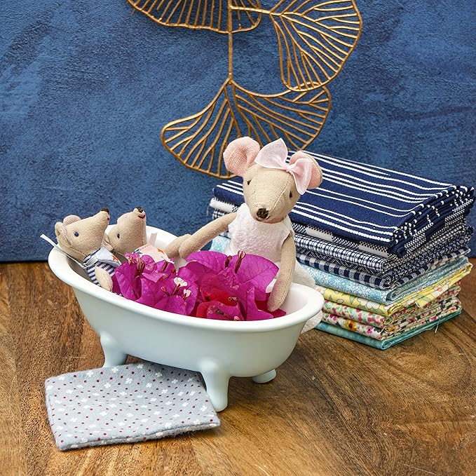 LEVLOVS Easter Bunny Ballerina Bunny Doll Mouse in a Matchbox