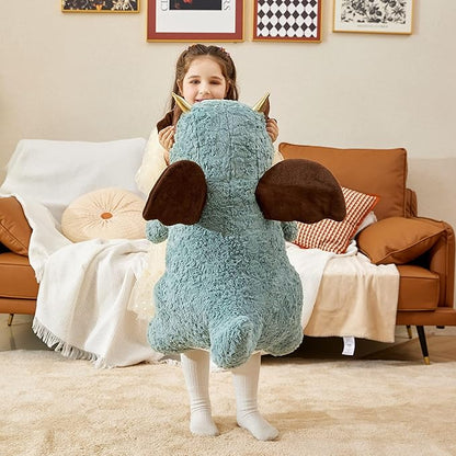 IKASA Giant Dragon Stuffed Animal Plush Toy,23" Large Winged Dinosaur Big Jumbo Soft Toys