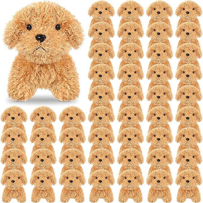 Liliful Puppy Dogs Stuffed Animals Bulk Assorted Mini Dog Doll 50 Pcs