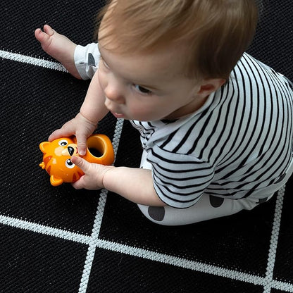 Baby Einstein Teethe & Wobble Tinker Tiger Teether Toy, BPA Free 3 Months