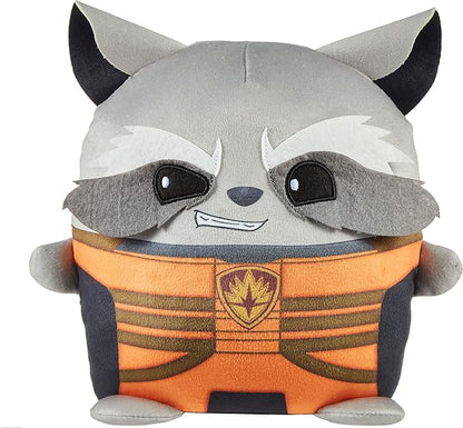 Mattel Marvel Cuutopia 10-inch Rocket Raccoon Plush Character, Super Hero Soft Rounded Pillow Doll 3 Years