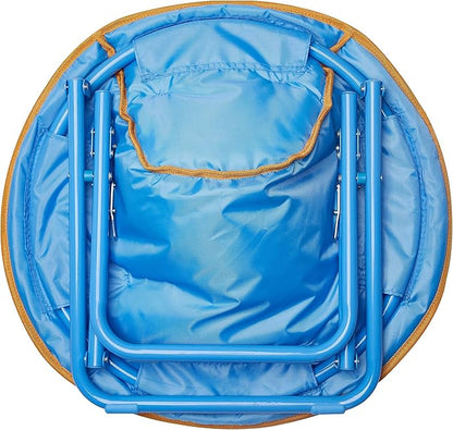 Idea Nuova Cocomelon Saucer Chair, Relaxing, Foldable, Polyester