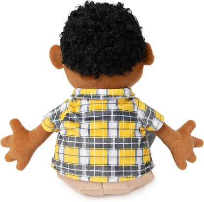 GUND Sesame Street Official Tamir Plush, Premium Plush Doll for Ages 1 & Up 13”