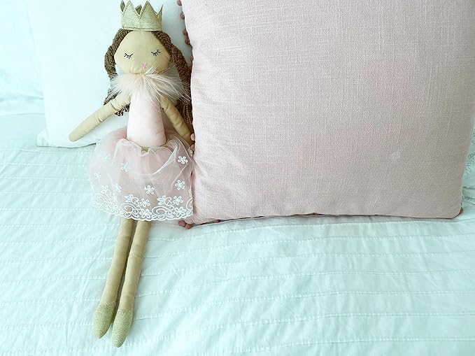 MON AMI Princess Doll Paige – 21”, Soft & Elegant Stuffed Plush Princess Doll