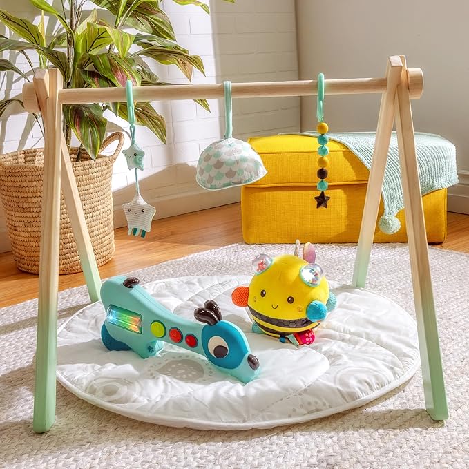 B. Sensory Plush Bumble Bee Baby ,Sensory Baby Toy – Bumpy Plush Bee with Fun Features 0 Months