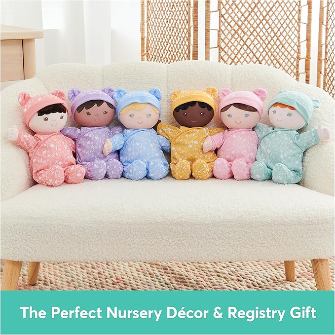 GUND Baby Sustainable Baby Doll, Plush Doll Made from Recycled Materials 12”