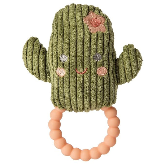 Mary Meyer Sweet Soothie Soft Baby Rattle with Teether Ring, 6-Inches