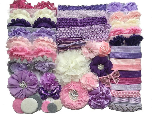 Baby Shower Headband Kit DIY Headband Kit makes over 30