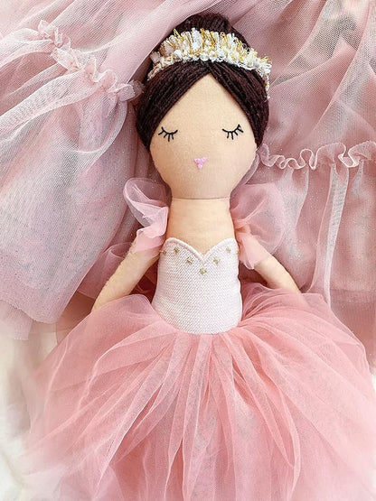 MON AMI Juliet The Prima Ballerina Stuffed Doll - 22”, Plush Ballerina Doll for Girls