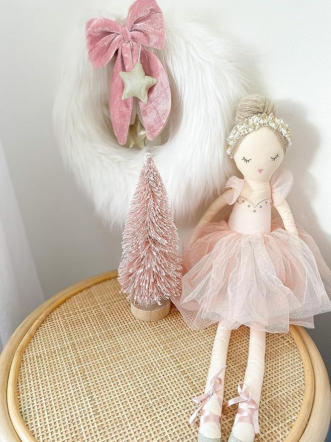 MON AMI Belle The Ballerina Stuffed Doll – 22”, Plush Ballerina Doll for Girls