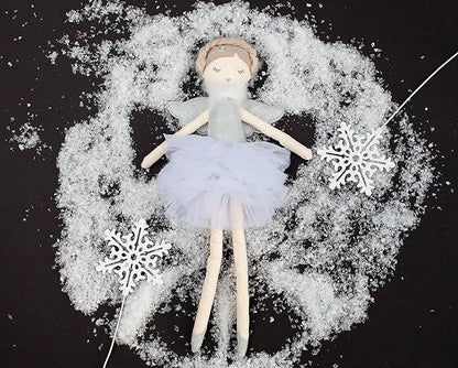 Mon Ami Angel Stuffed Doll - 15", Silver