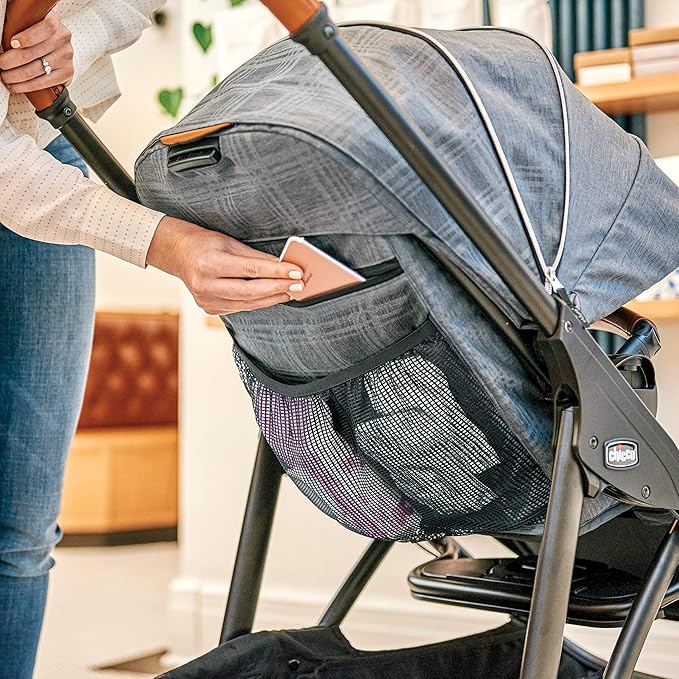 Chicco Modular Travel System - Corso LE Stroller, KeyFit 35 Infant Car Seat and Base - Stroller and Car Seat Combo in Veranda/Grey