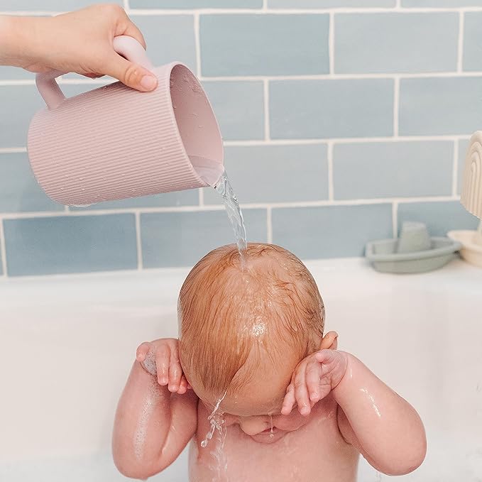 mushie Baby Bath Rinse Cup | 100% Food Grade Silicone