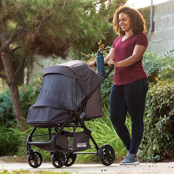 Baby Trend Passport® Carriage Stroller Travel System with EZ-Lift™ Infant Car Seat, Dash Pink